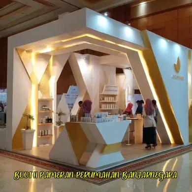 Booth Pameran Perumahan Banjarnegara